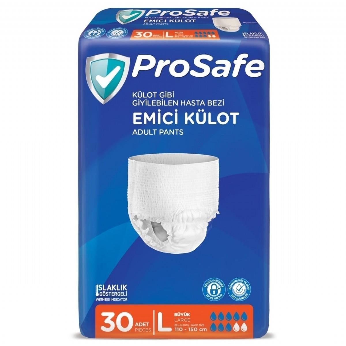 CANPED PROSAFE KÜLOTLU 30 LU HASTA BEZI L 