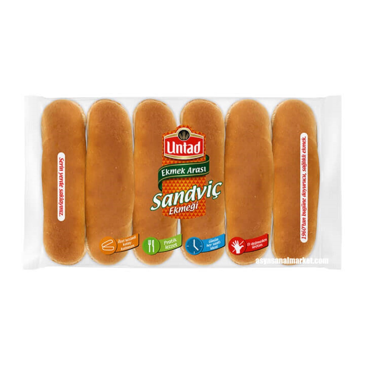 UNTAD SANDVIÇ 6 LI 65G*6