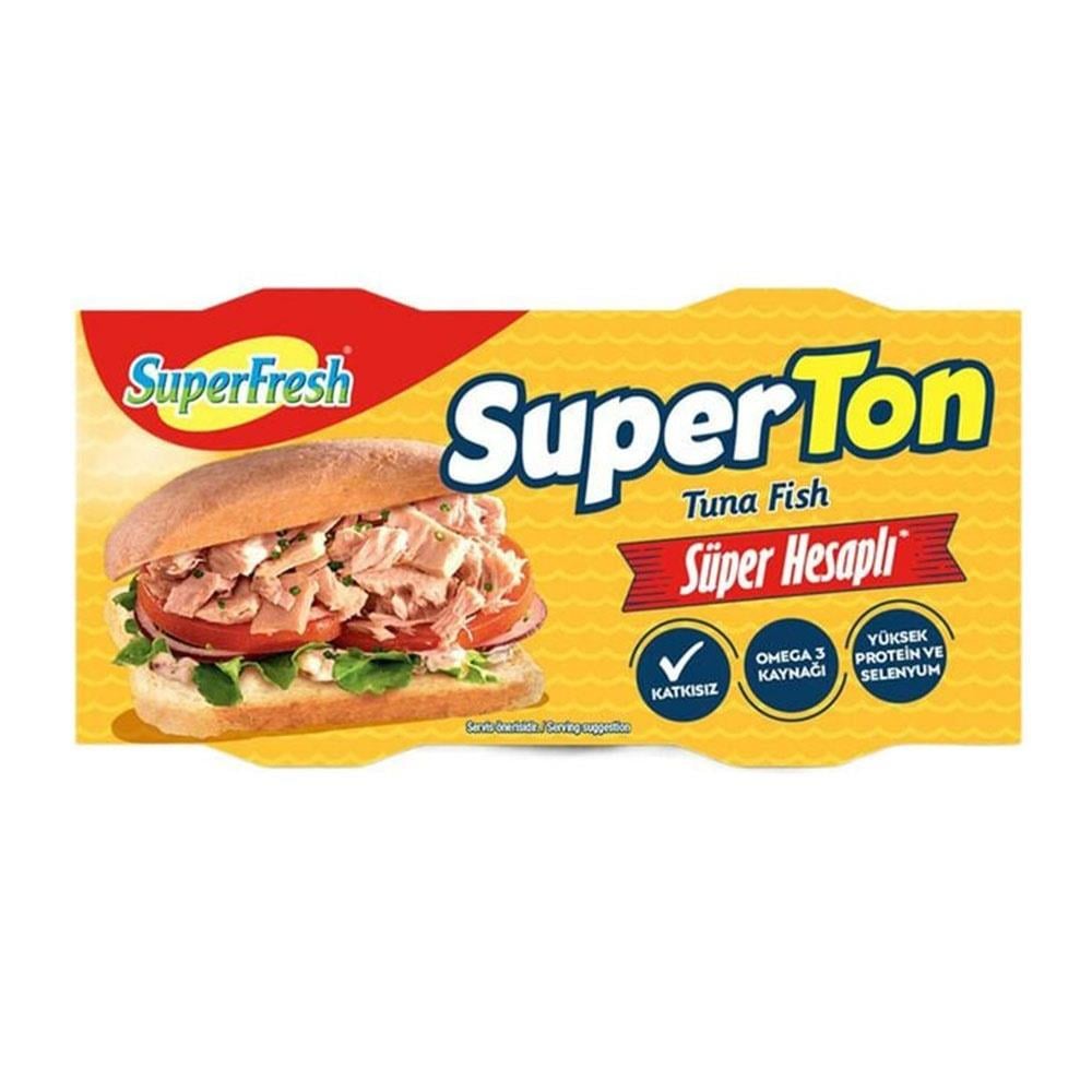SÜPERFRESH SÜPERTON TON AYÇ.2*135 GR KL:1*12