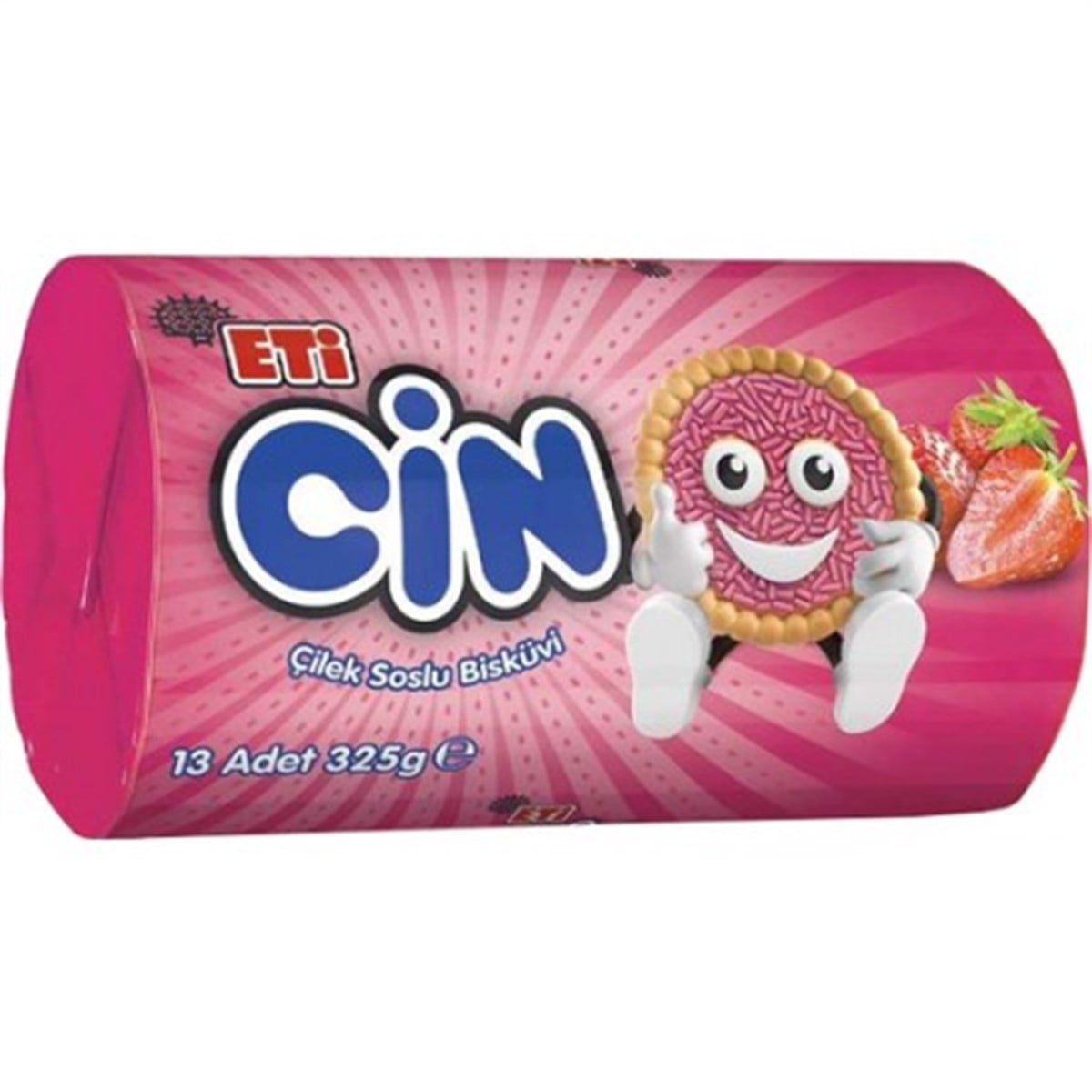 ETI CIN ÇOKLU 13LÜ ÇILEKLI 325GR KL 1*20