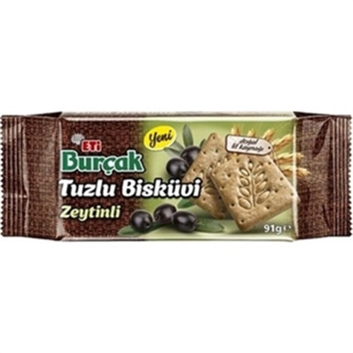 ETI BURÇAK TUZLU ZEYTINLI BISK. 91GR*16