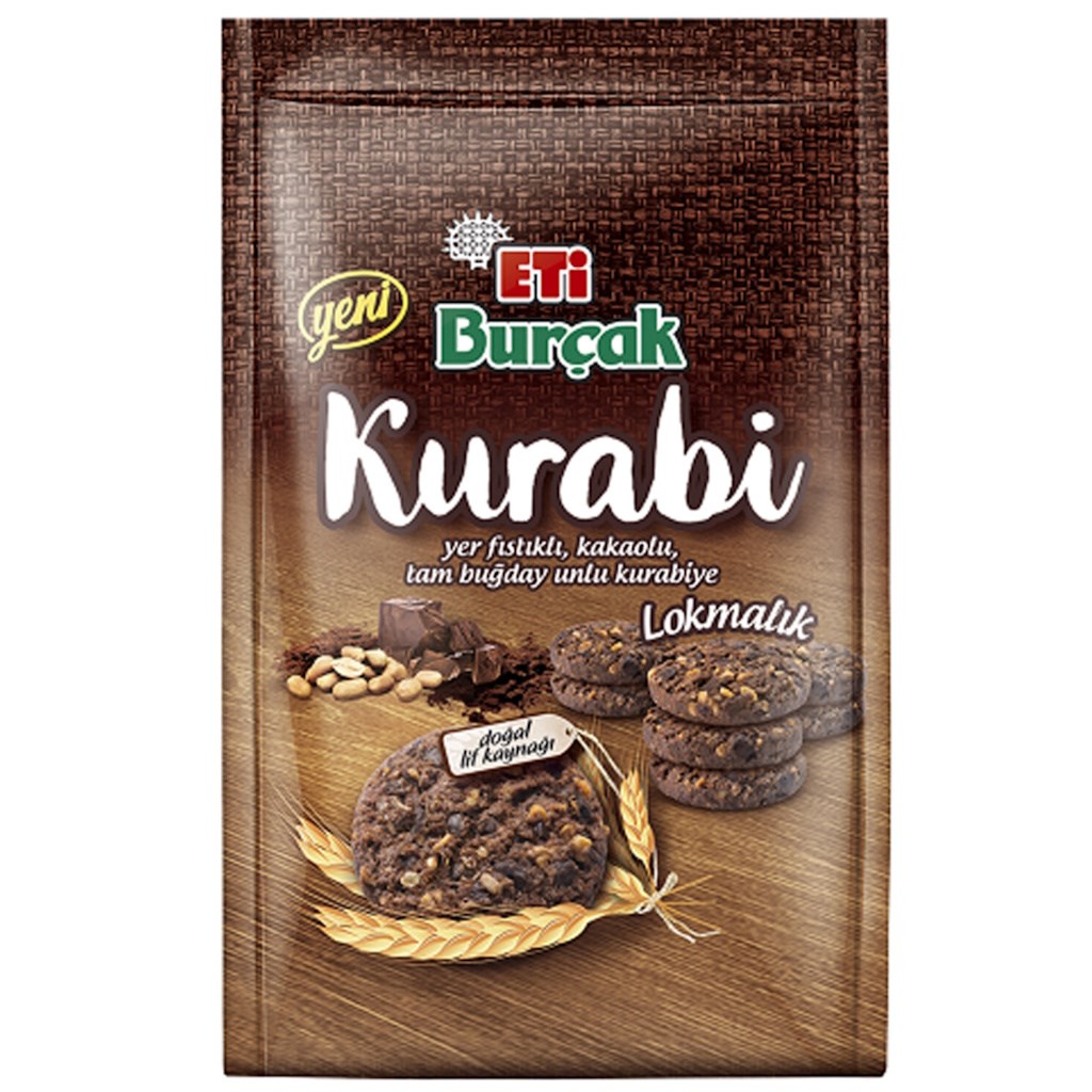 ETI BURÇAK KURABİ TORBA KAKAOLU 150GR*12