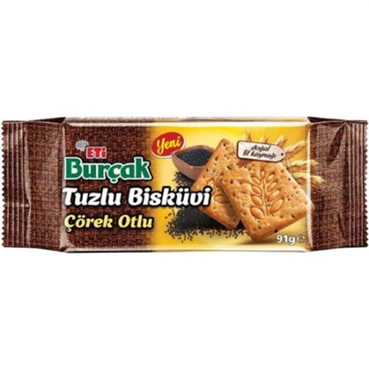 ETI BURÇAK TUZLU ÇÖREK OTLU BISK.91 GR*16