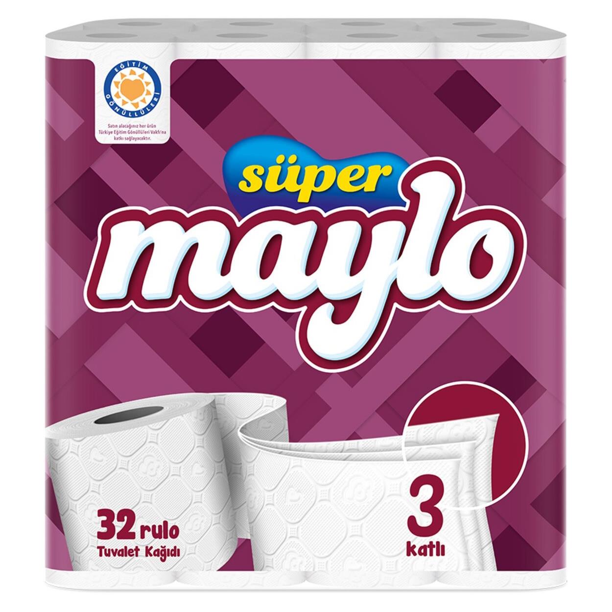 MAYLO SUPER TUVALET KAGIDI 32 LI*3