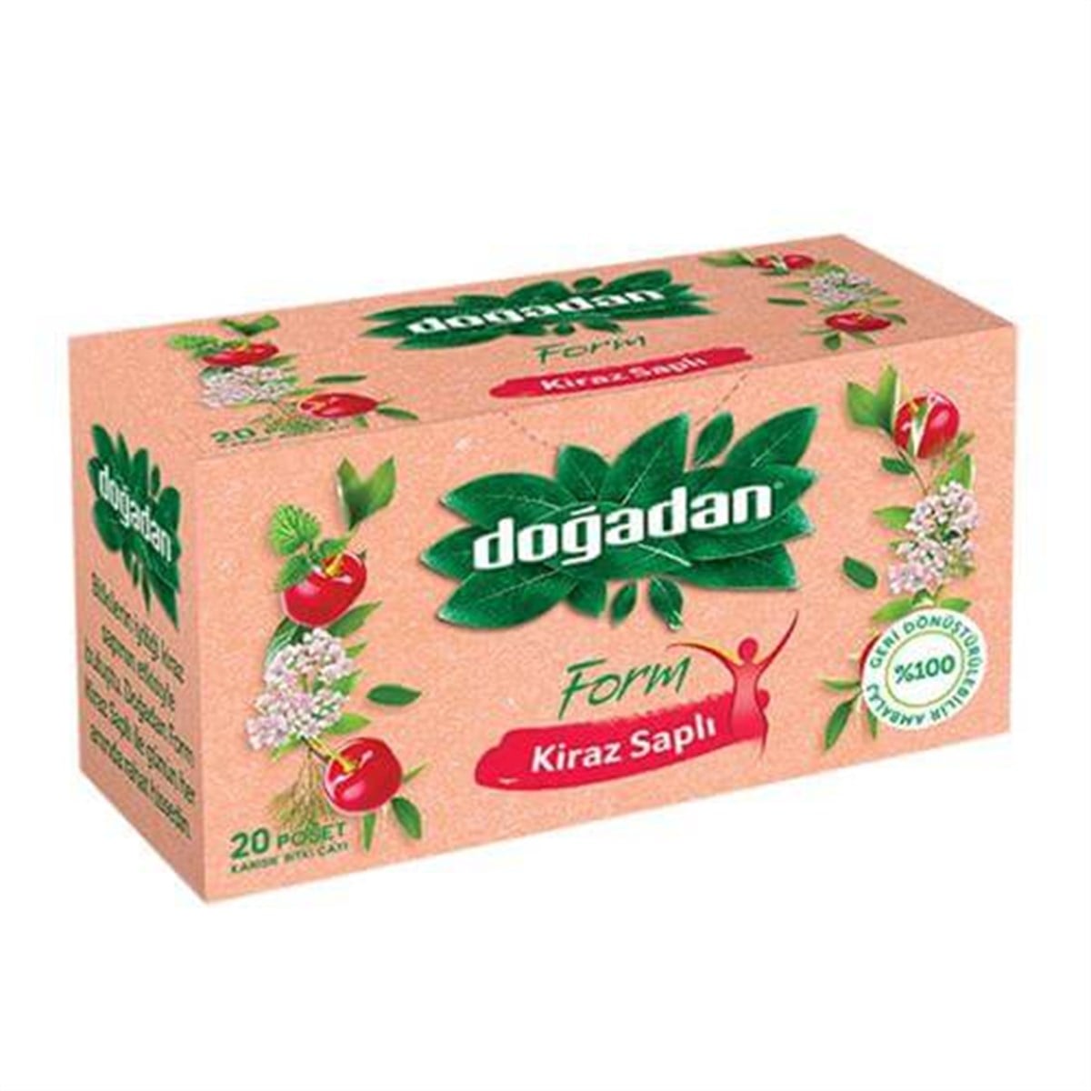 DOGADAN ÇAY FORM KIRAZ SAPLI