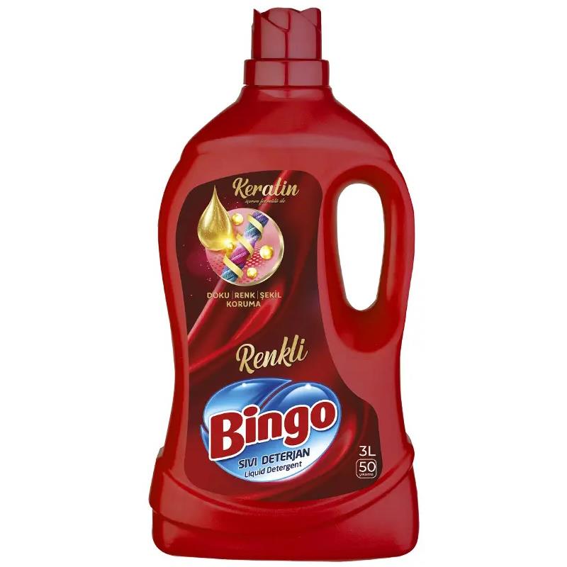 BINGO SIVI DETARJAN 3000 ML RENKLİLER İÇİN