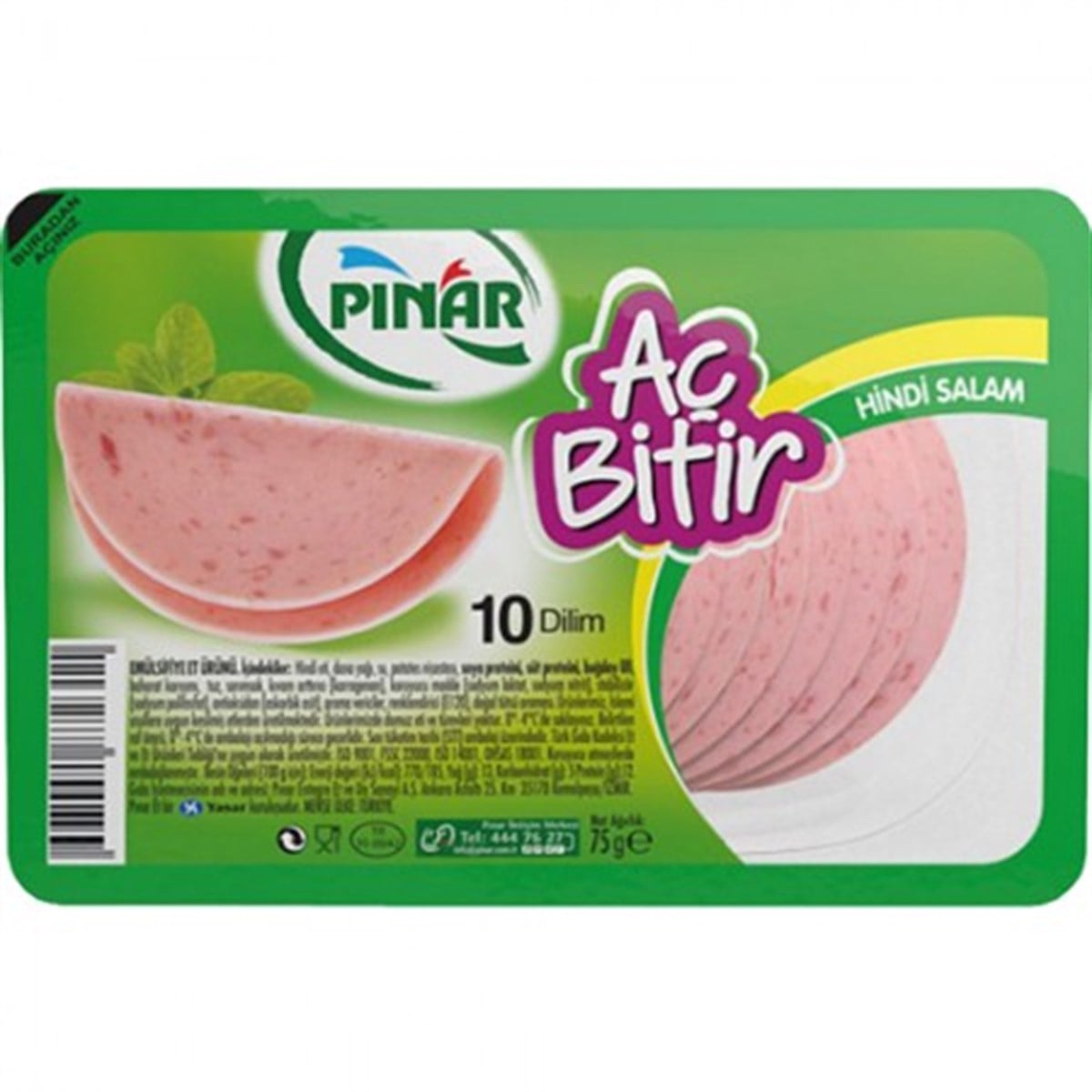 PINAR AÇ BITIR SALAM 75 GR 