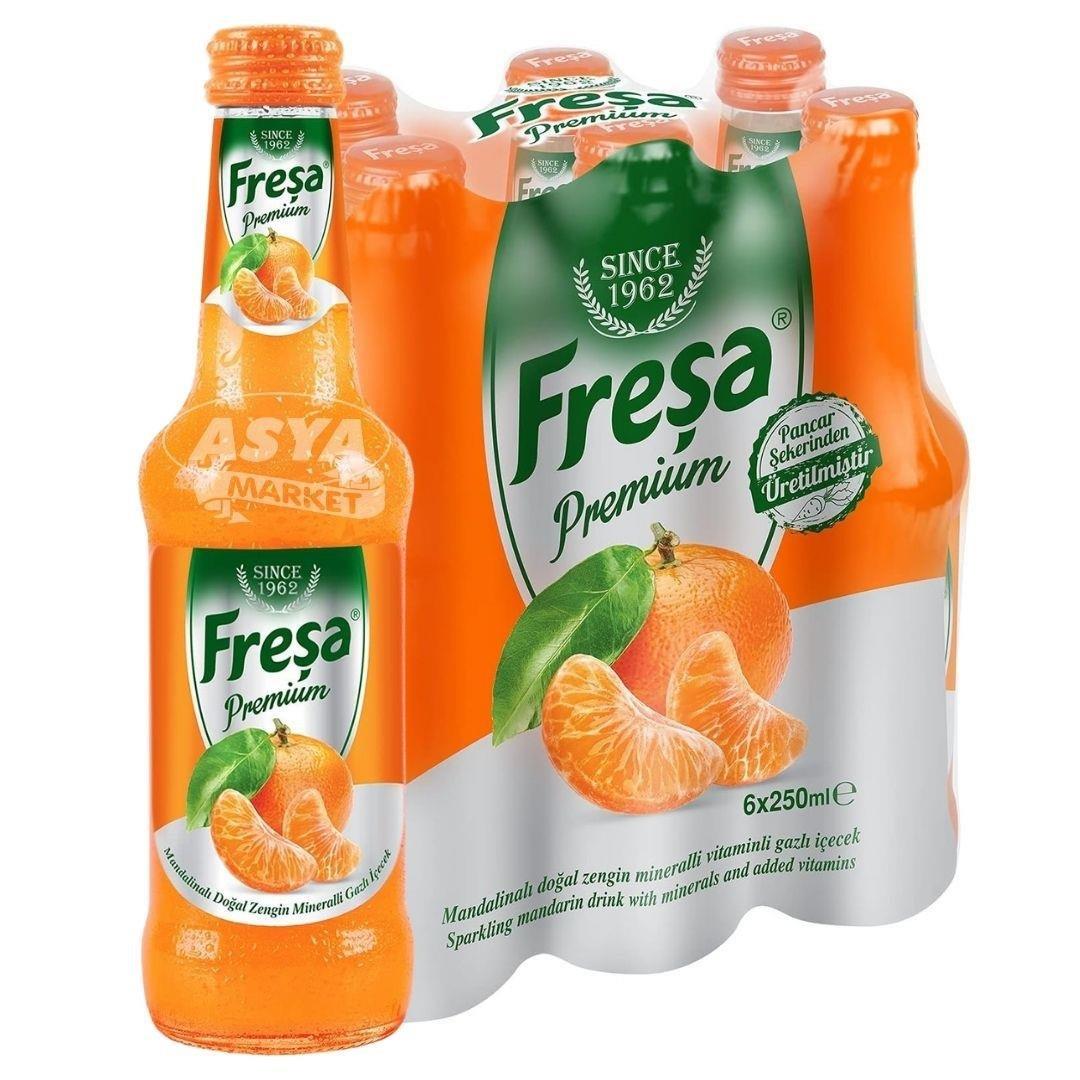 FRESA 6 LI PAKET MANDALİNA PREMİUM  6ADETX250 ML