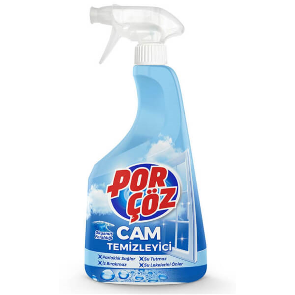 PORÇÖZ CAM TEMIZLEYICI 750 ML OKYANUS FERAHLIGI