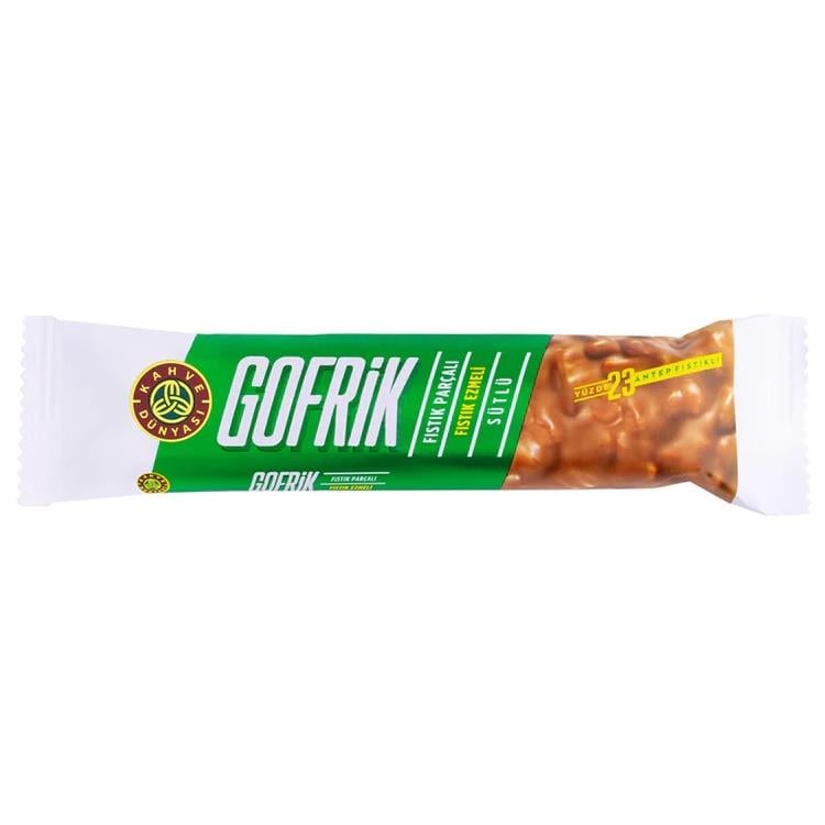 KAHVE DÜNYASI GOFRİK FISTIK PARÇALI 33 GR