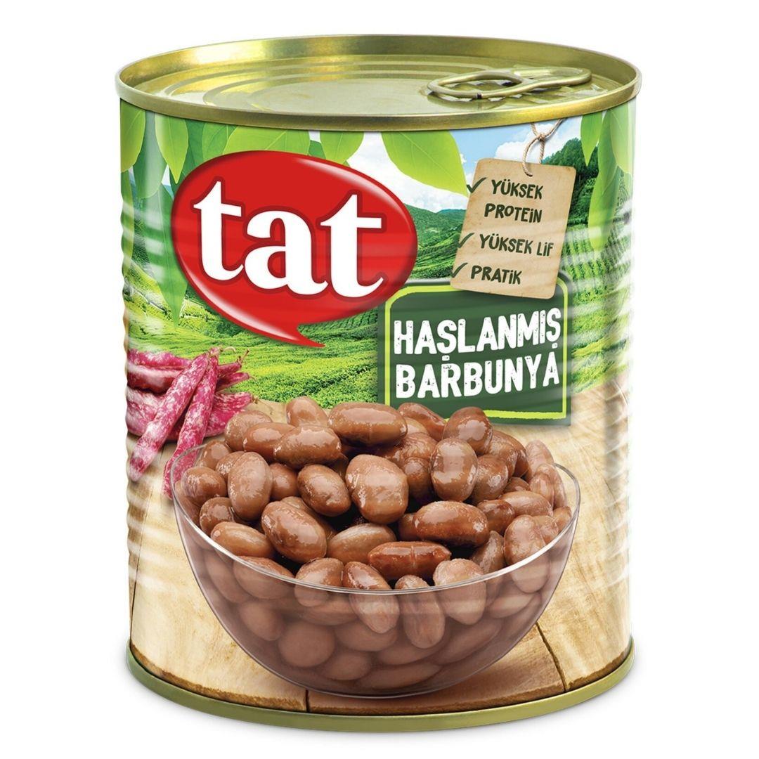Tat Haşlanmış Barbunya Konservesi 800gr