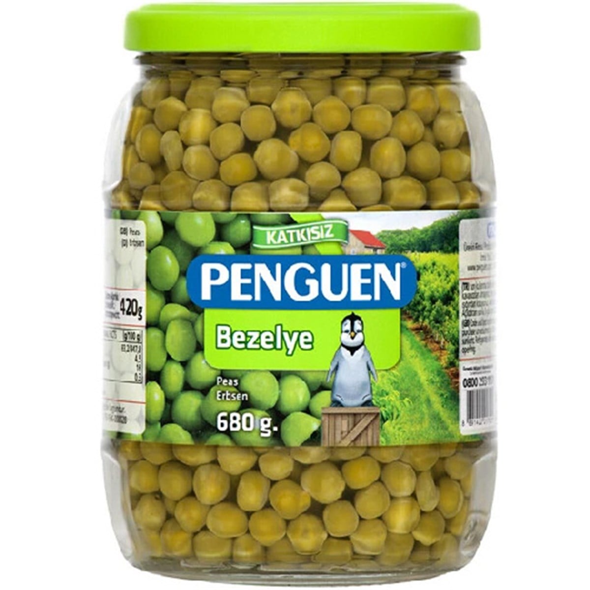 Penguen Bezelye Konservesi 680g