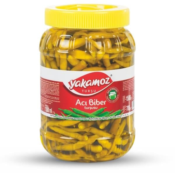 Yakamoz Turşu 1500g Acı Biber Turşusu