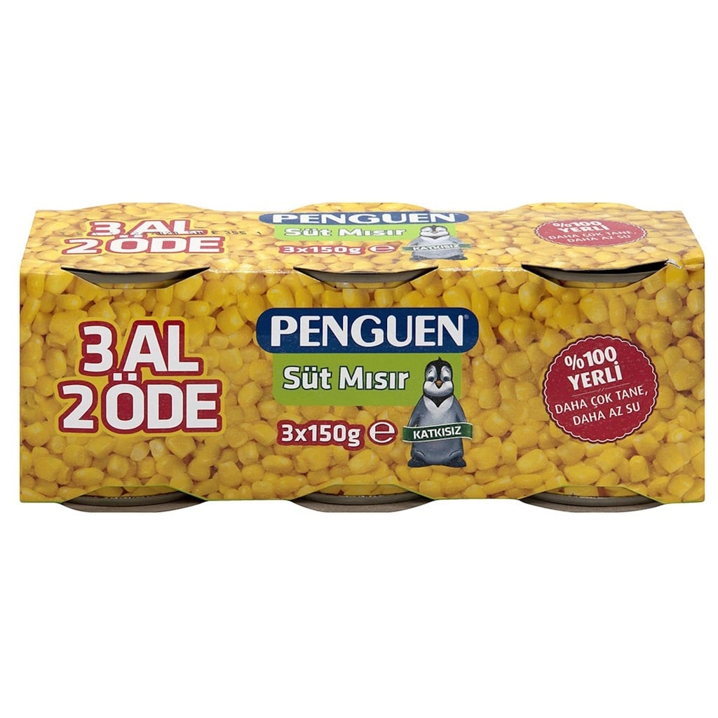 Penguen Mısır 3lü Paket 3x150g