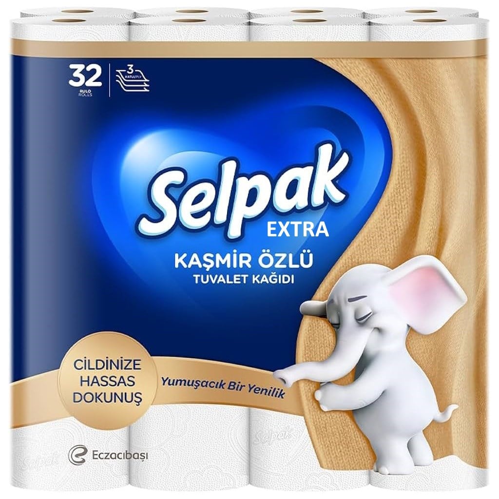 Selpak Tuvalet Kağıdı 32 Rulo Kaşmir Özlü