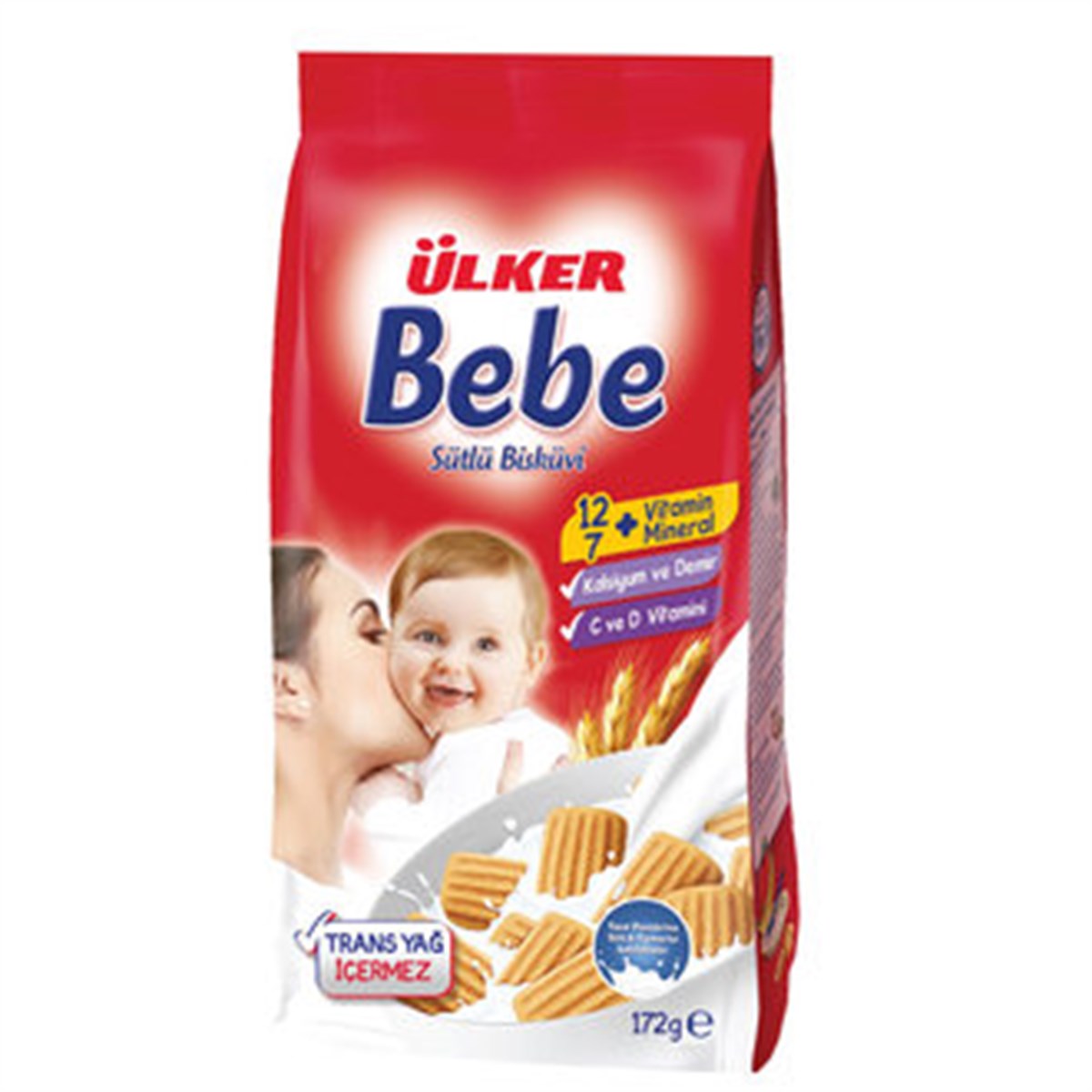 ÜLKER BEBE BISK 172 GR POSET KL:1*12