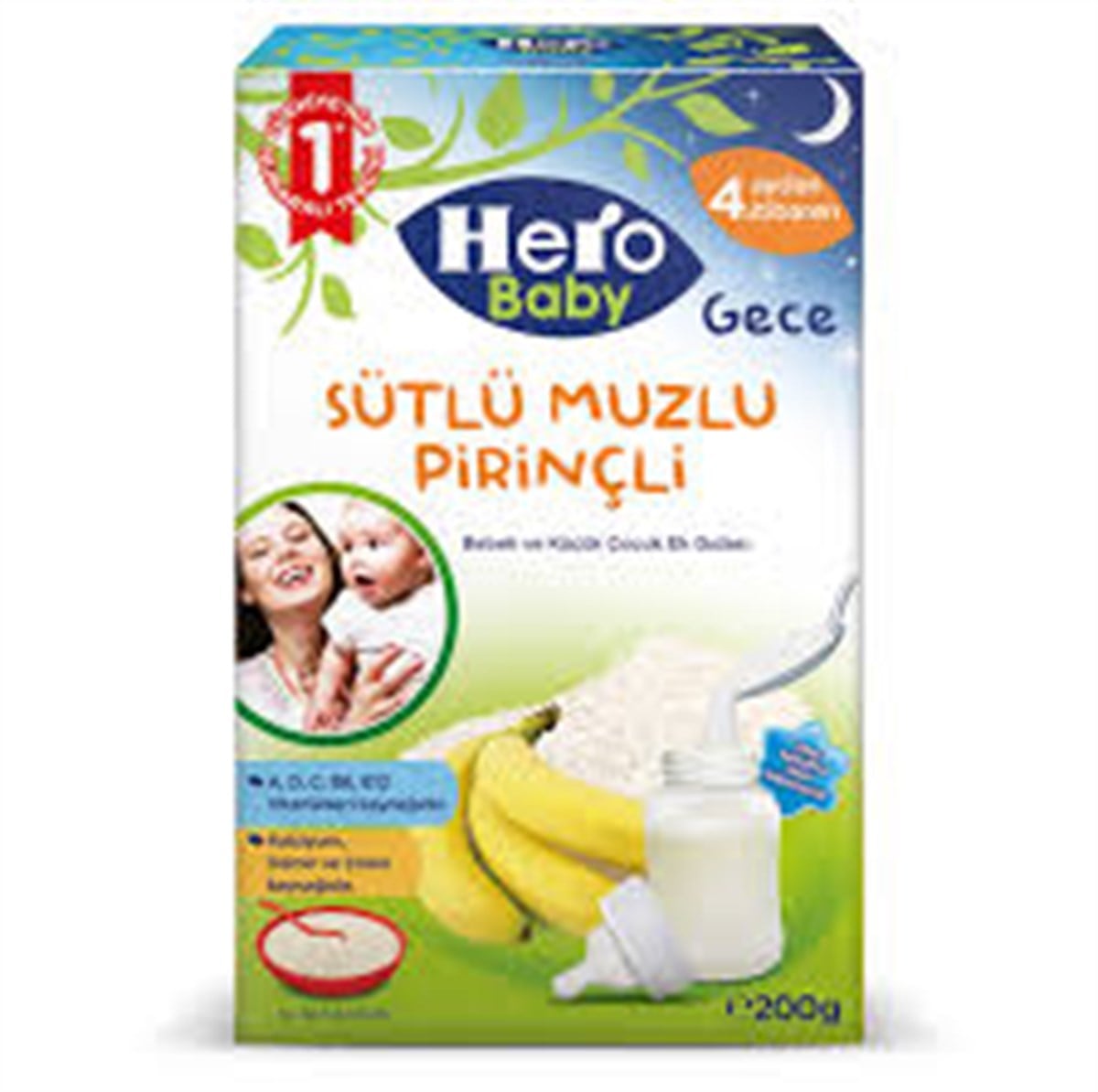 ÜLKER HERO BABY SÜTLÜ MUZLU PIRINÇLI 200 GR 1*12