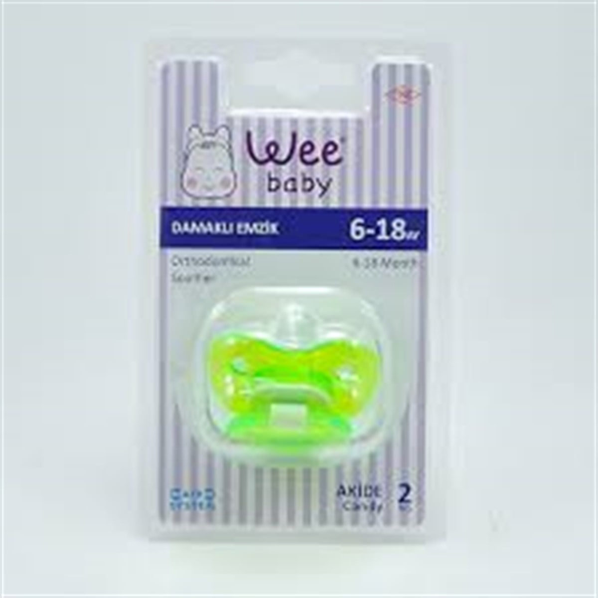 WEE BABY 112 AKIDE DAMAKLI SILIKON EMZIK NO:2 