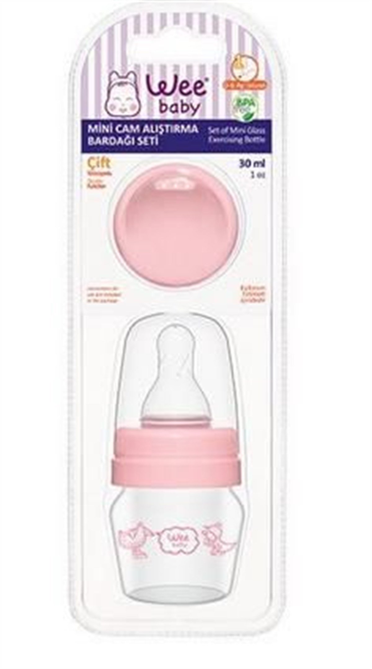 WEE BABY CAM ALISTIRMA BARDAGI SETI 30ML