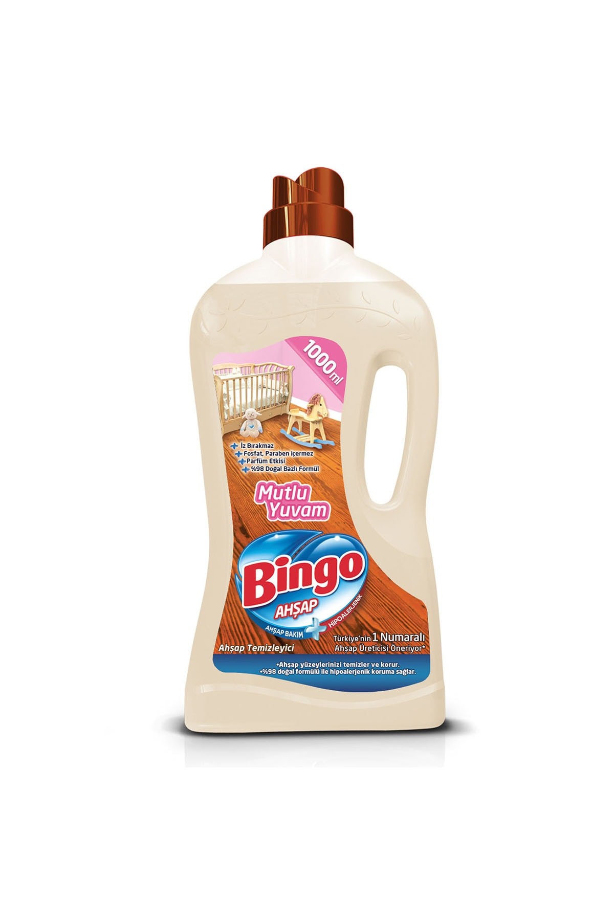 Bingo Ahşap Yüzey Temizleyici 1000ml Mutlu Yuvam