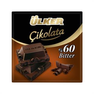 Ülker Kare Bitter Çikolata 60g 
