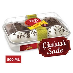 Algida Maraş Usulü 500ml Sade Çikolatalı Dondurma