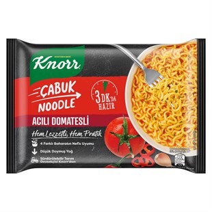 Knorr Çabuk Makarna Noodle Acılı Domatesli 67g
