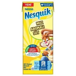 NESTLE NESQUIK SÜT 180 ML MUZLU SÜT 1*27..