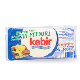 Kebir Kaşar Peynir 600gr Tam Yağlı kebirsüt