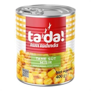 TADA TANE SUT MISIR KONSERVESI 400 GR*12