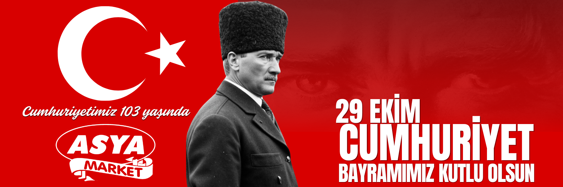 Cumhuriyetimiz 103 Yaşında! Kutlu Olsun!