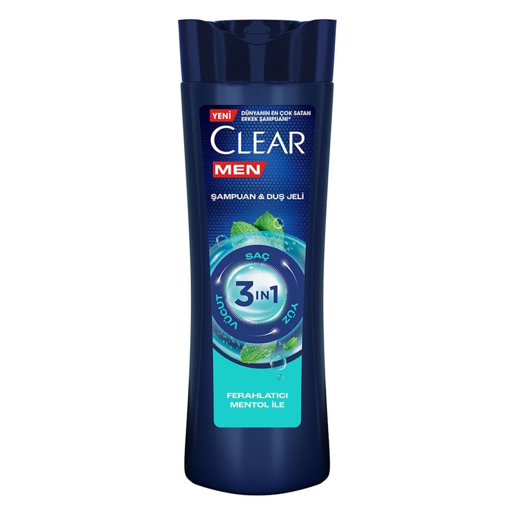 CLEAR MEN 350 ML COOL 3IN1 PRM