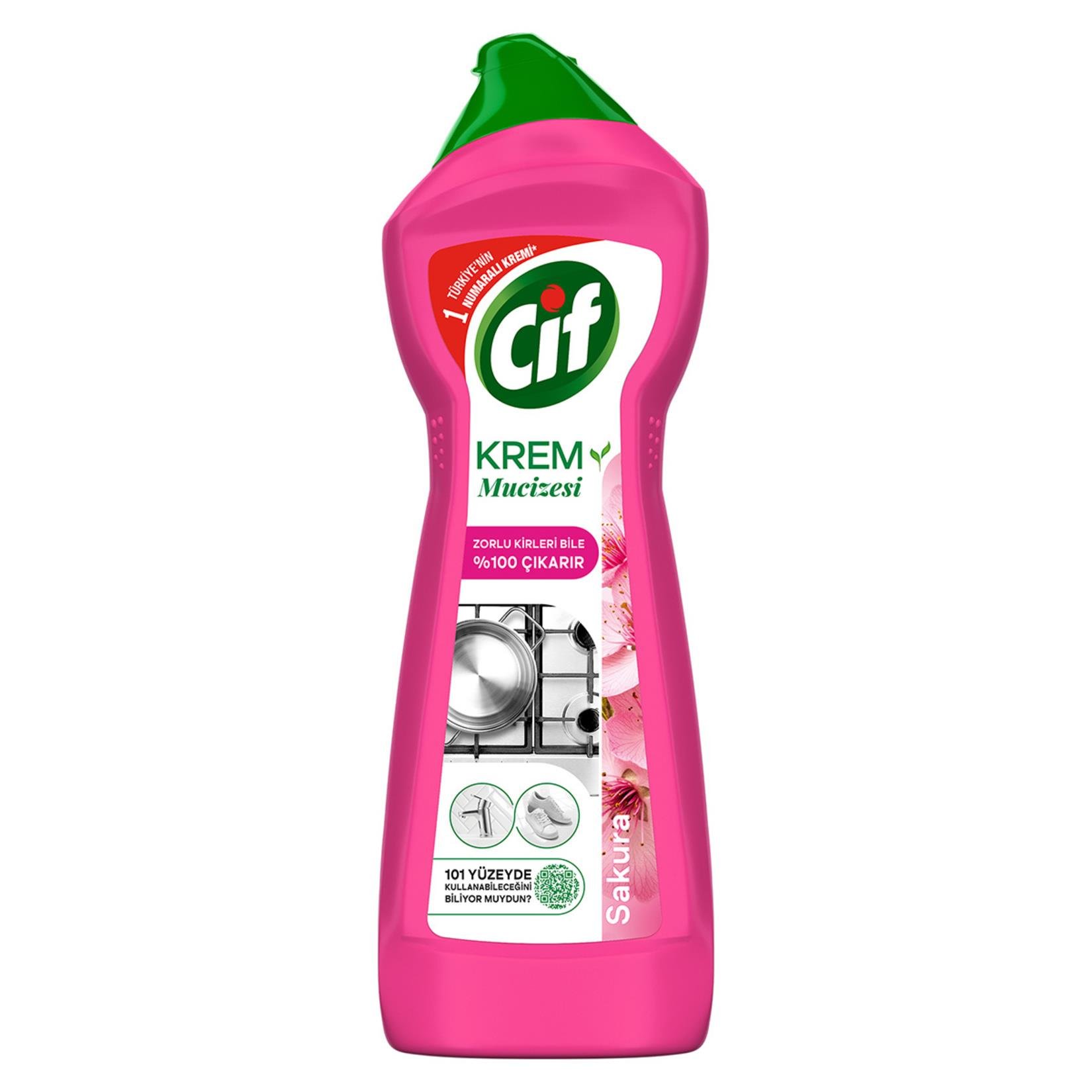 CIF KREM 750 ML SAKURA*16