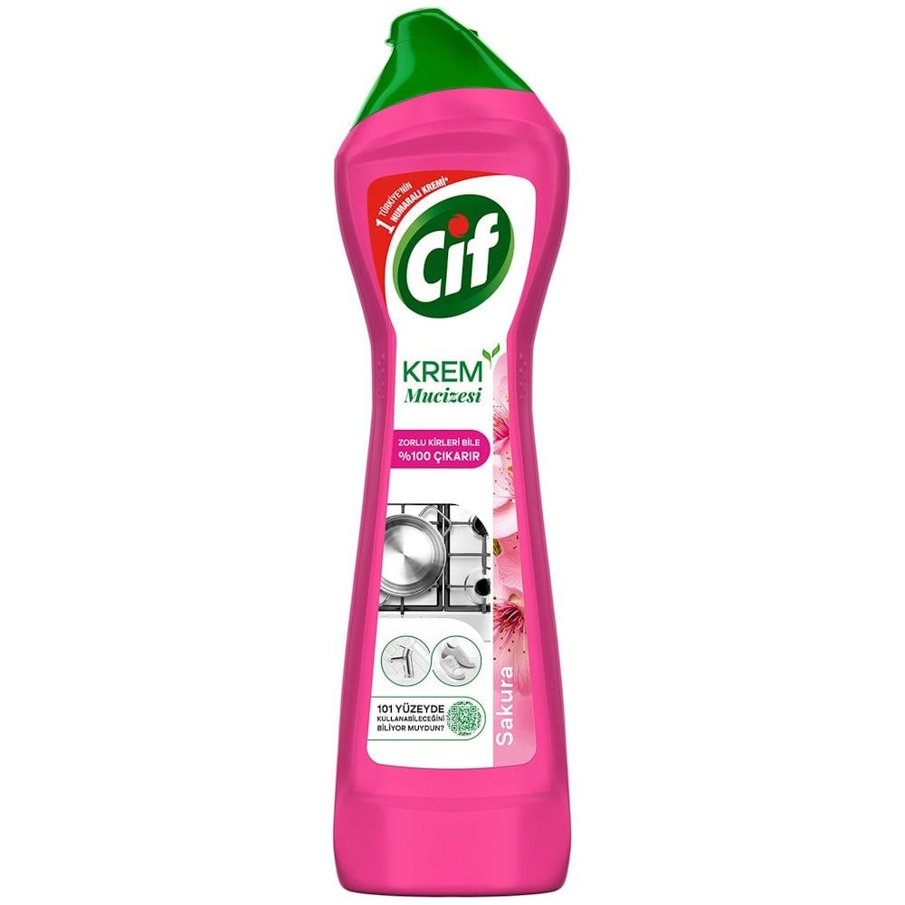 CIF KREM 500 ML SAKURA*16