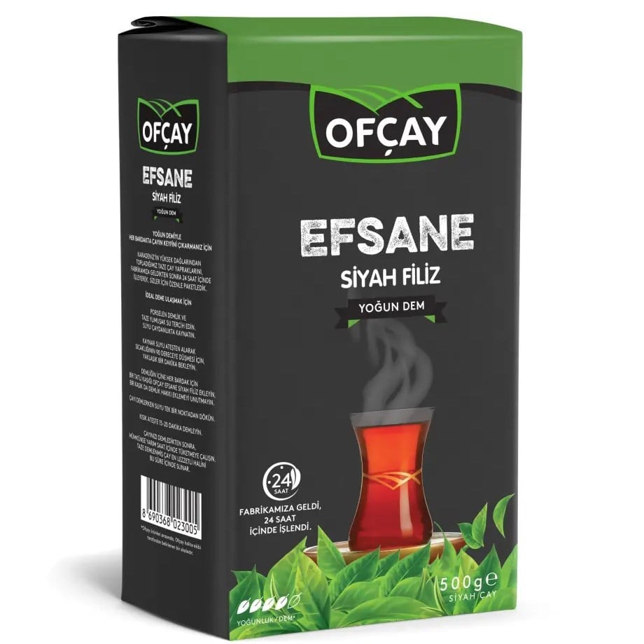 OFCAY 500 GR EFSANE SIYAH FILIZ 