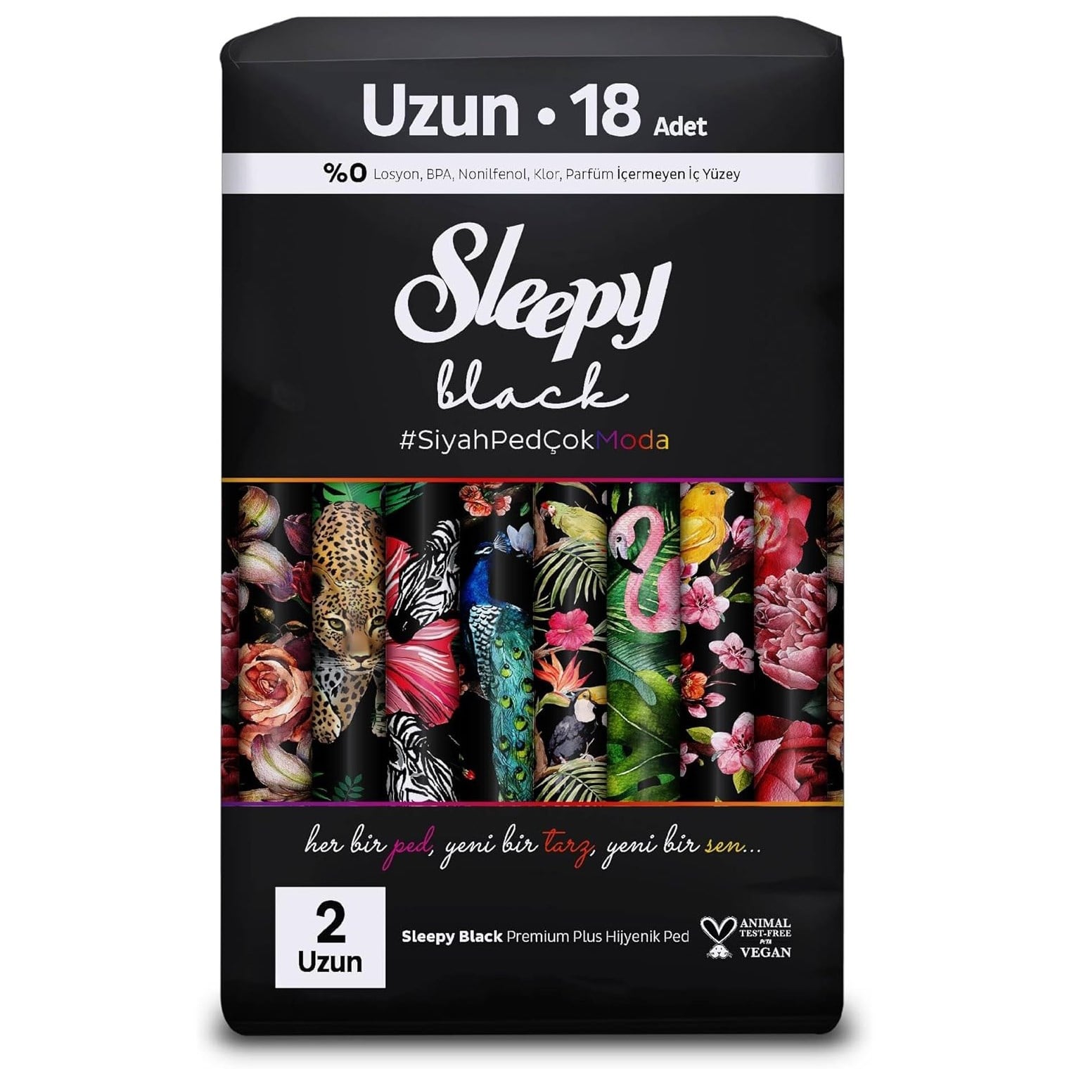 SLEEPY PED BLACK SUPER ECO UZUN 18*16 