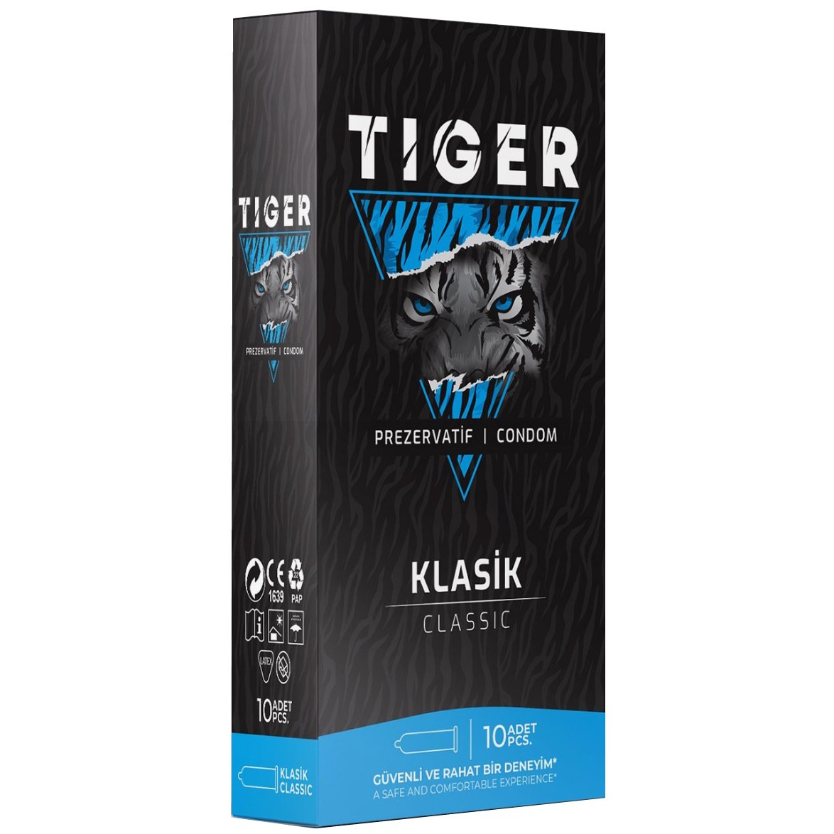 TIGER PREZERVATIF 10 LU KLASIK