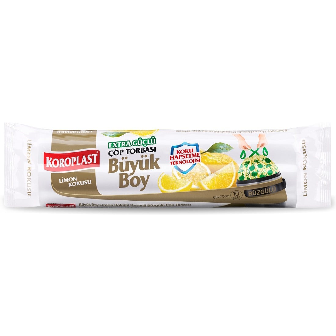 KOROPLAST COP POST.EXTRA BUZG.BUYUK  LIMON  10 LU