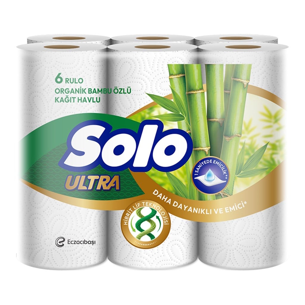 SOLO KAGIT HAVLU 6 LI ULTRA 1*4