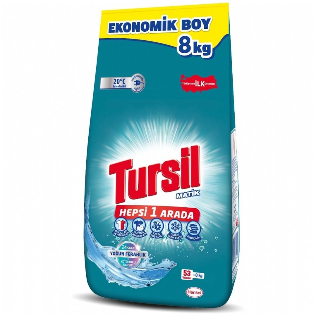 TURSILMATIK 8 KG YOGUN FERAHLIK
