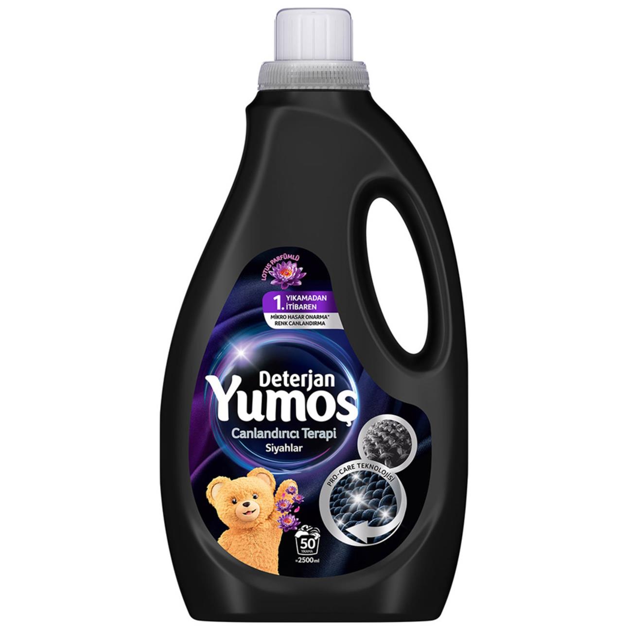 YUMOS SIVI DETJ.2500 ML 50 YIKAMA SIYAHLAR