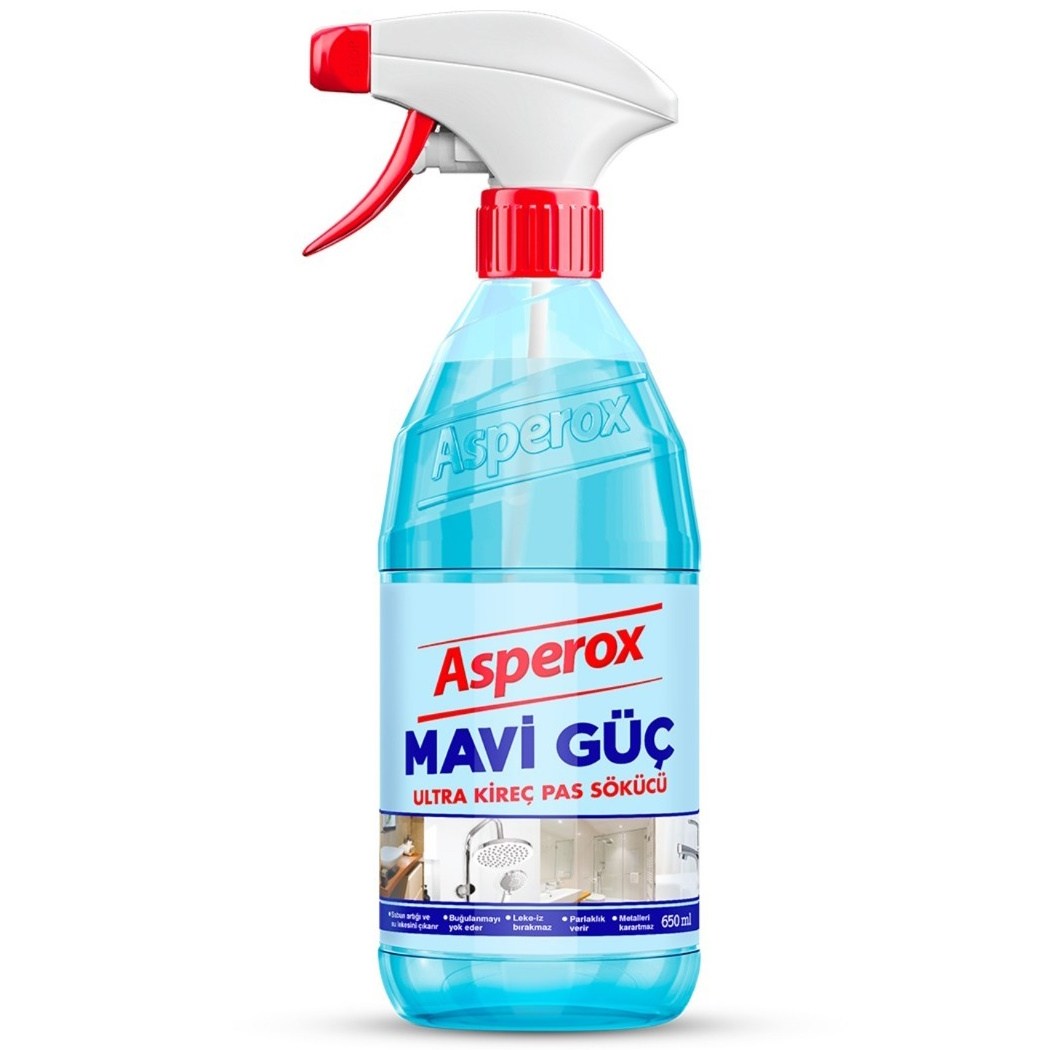 ASPEROX 650 ML MAVI GUC ULTRA KIREC PAS COZUCU