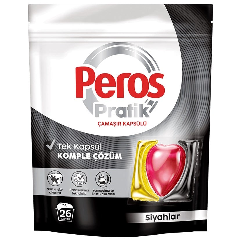 PEROS 26 LI CAMASIR KAPSULU SIYAHLAR *6