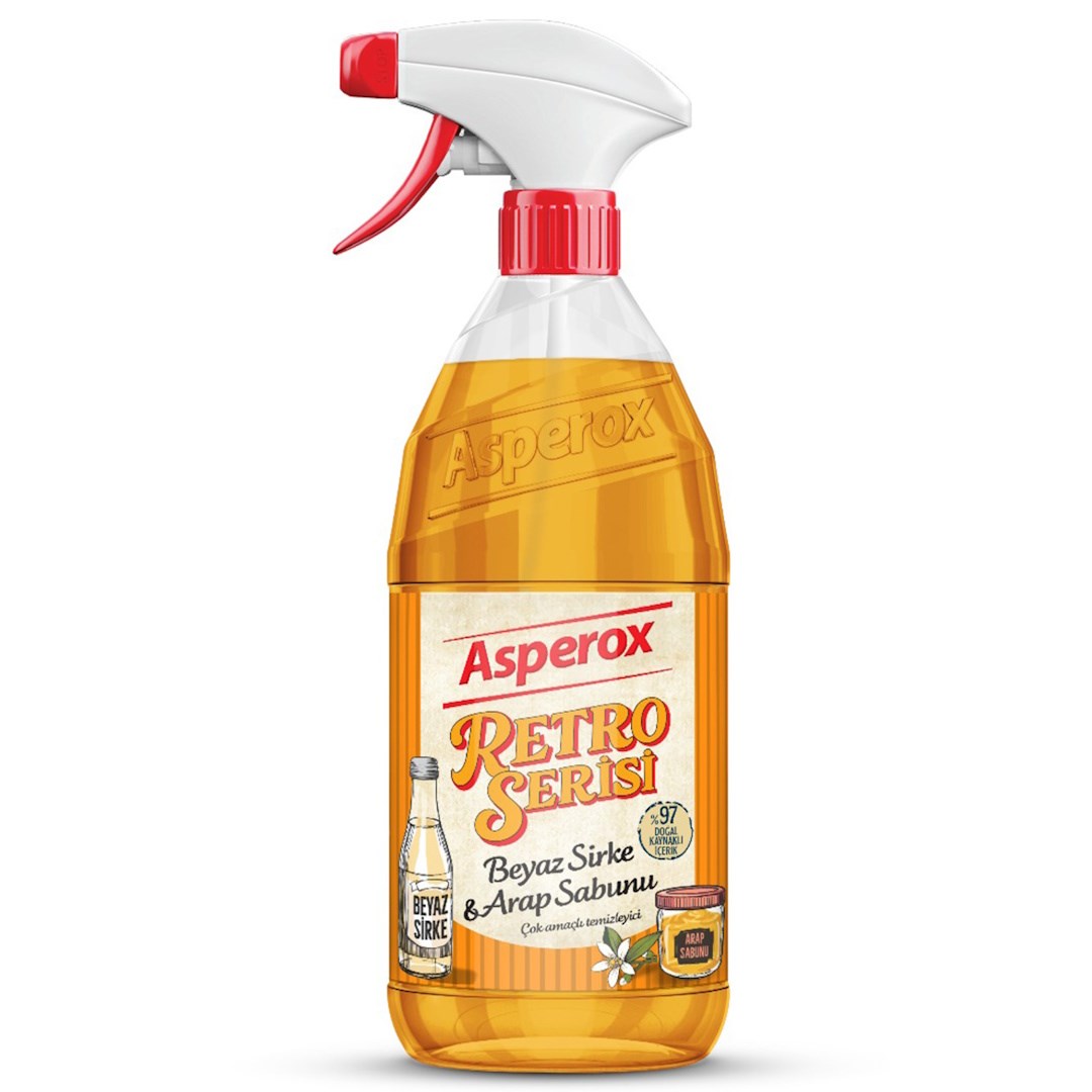 ASPEROX 1000 ML RETRO SERISI BEY SIR VE AR. SABUNU