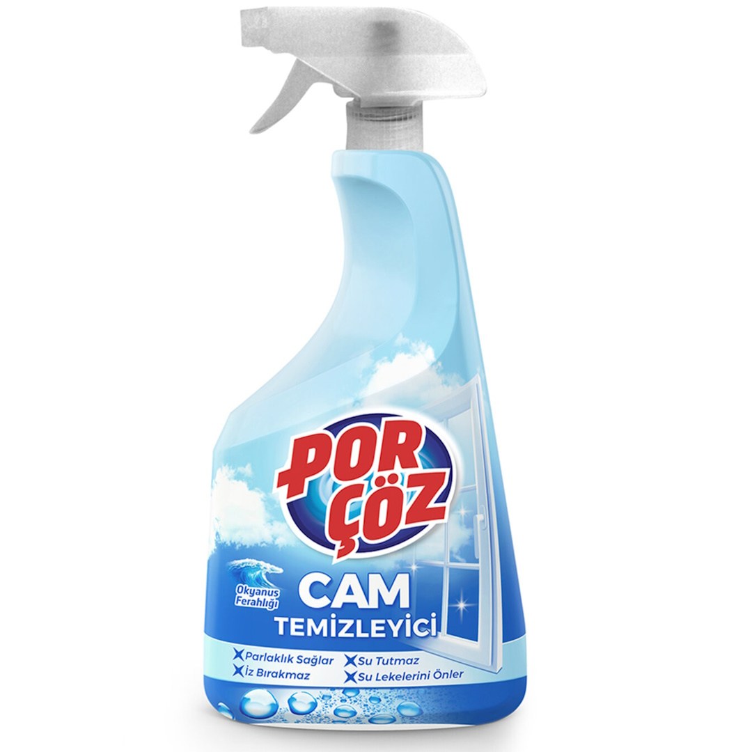 PORCOZ CAM TEMIZ SPREY 500 ML OKYANUS FERAHLIGI