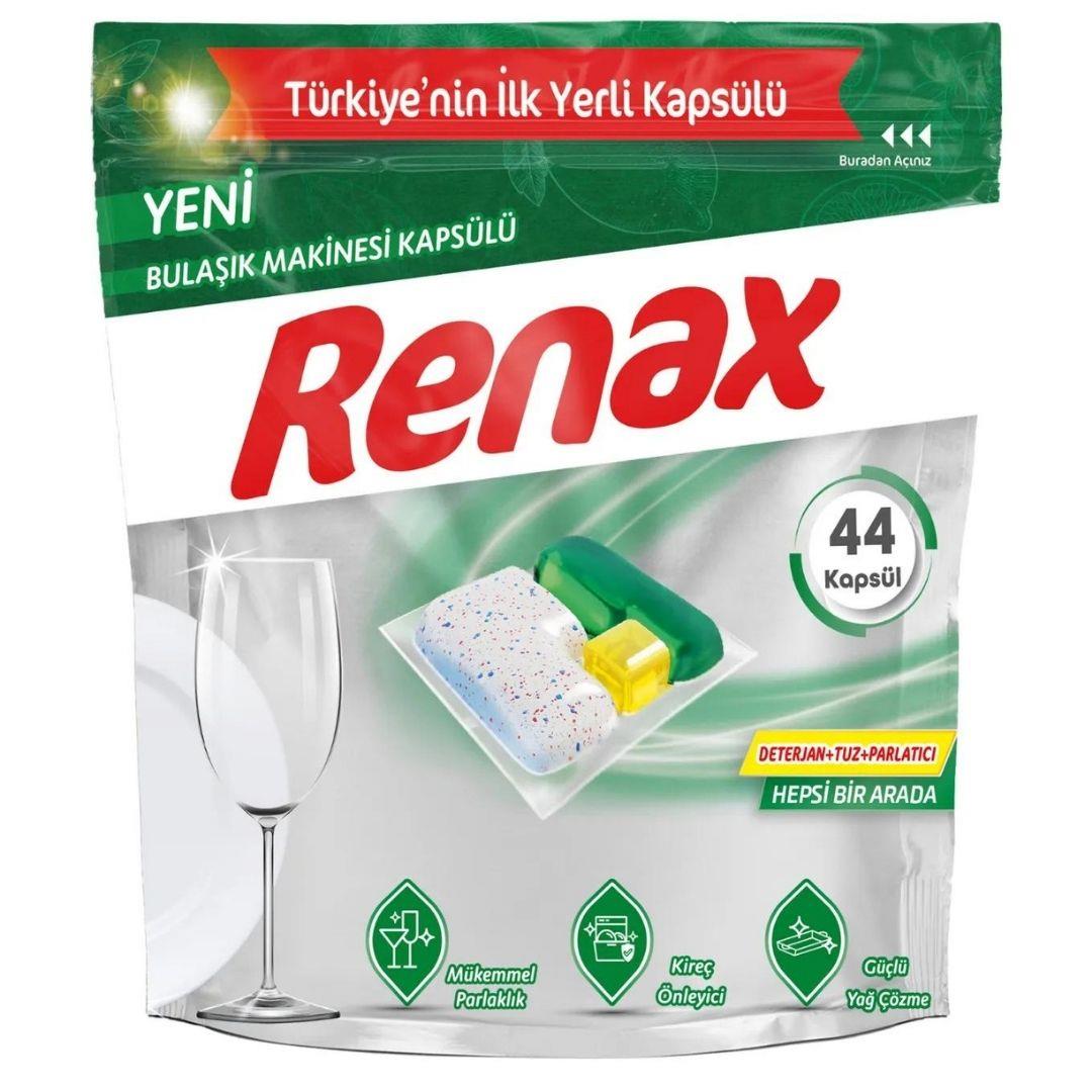 RENAX BULAŞIK MAK. KAPSÜLÜ 44'LÜ P*5