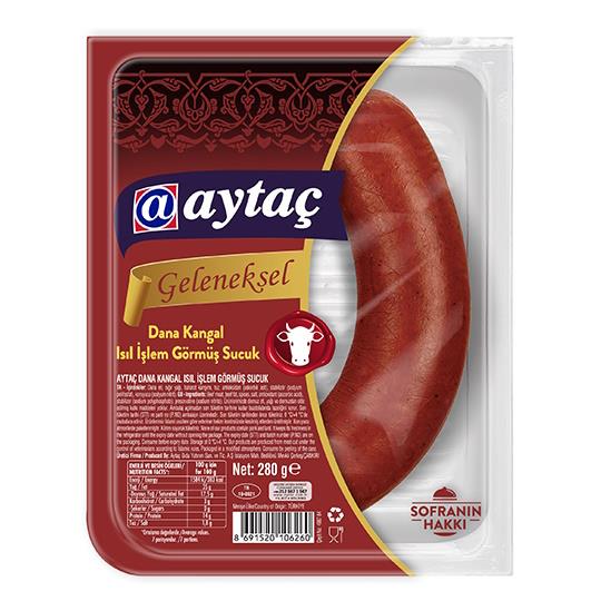 AYTAÇ DANA KANGAL ISIL İSLEM GORMUS SUCUK 280GR