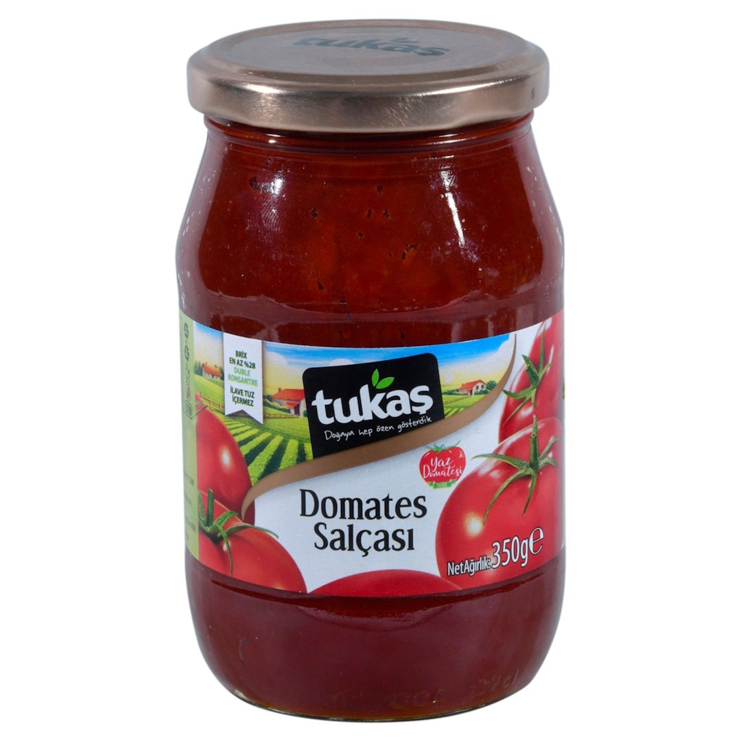TUKAS SALCA 350 GR DOMATES SALCASI CAM