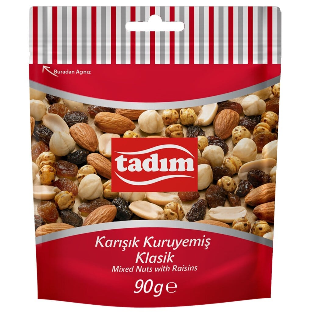 TADIM 90 GR KARISIK KURUYEMIS KLASIK 1*12