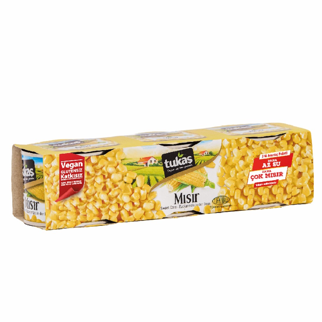 TUKAS KONSERVE 3*150 GR TNK MISIR EKO PAKET